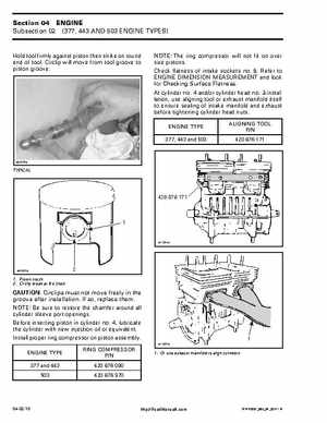 2001 Ski-Doo Factory Shop Manual Volume One, Page 110