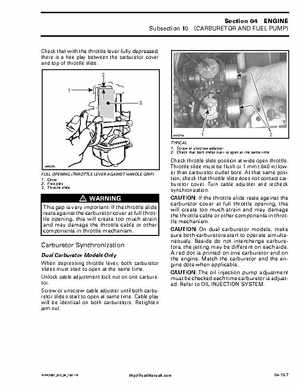 2001 Ski-Doo Factory Shop Manual Volume One, Page 172