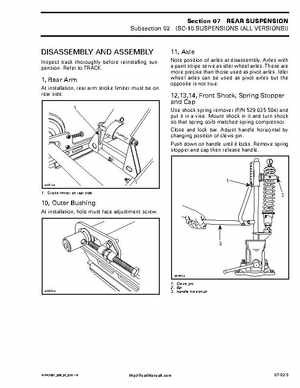 2001 Ski-Doo Factory Shop Manual Volume One, Page 278