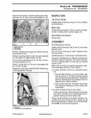 2001 Ski-Doo Factory Shop Manual Volume Three, Page 190