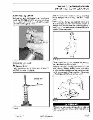 2001 Ski-Doo Factory Shop Manual Volume Three, Page 230