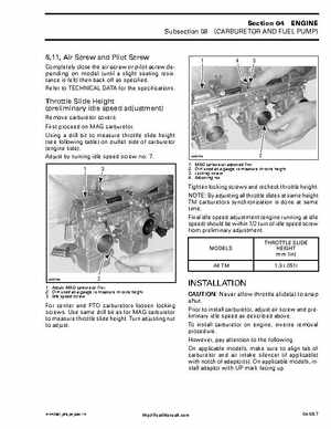 2001 Ski-Doo Factory Shop Manual Volume Two, Page 142