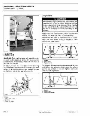 2001 Ski-Doo Mini Z Factory Shop Manual, Page 132