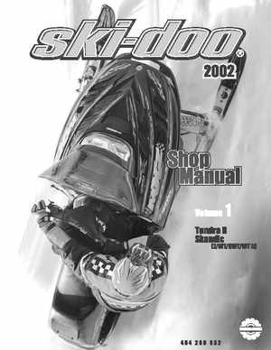 2002 Ski-Doo Shop Manual Volume One, Page 1