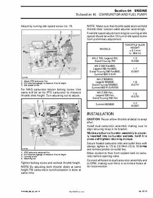 2002 Ski-Doo Shop Manual Volume Three, Page 186