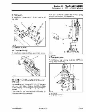 2002 Ski-Doo Shop Manual Volume Three, Page 306