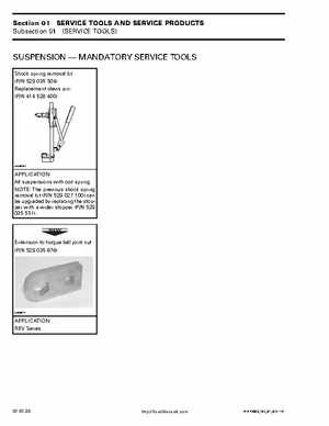 2003 Ski-Doo REV Series Factory Shop Manual, Page 39