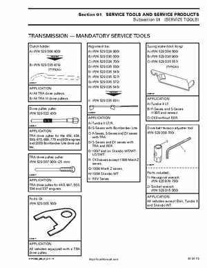 2003 Ski-Doo ZX Series Factory Shop Manual, Page 37