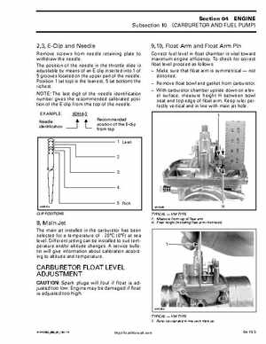 2003 Ski-Doo ZX Series Factory Shop Manual, Page 178