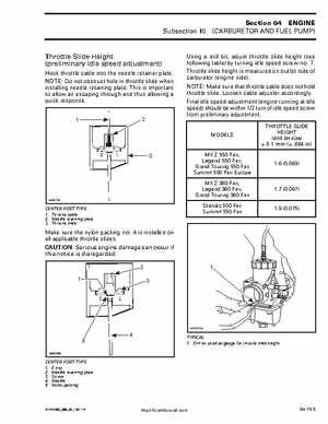 2003 Ski-Doo ZX Series Factory Shop Manual, Page 180