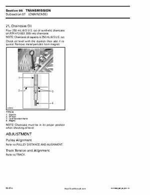 2003 Ski-Doo ZX Series Factory Shop Manual, Page 248