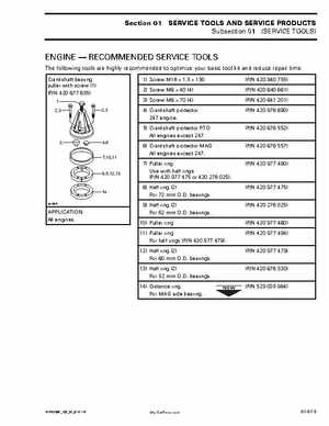 2004 Skidoo Tundra Skandic Series Service Manual, Page 25
