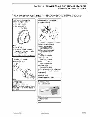 2004 Skidoo Tundra Skandic Series Service Manual, Page 41
