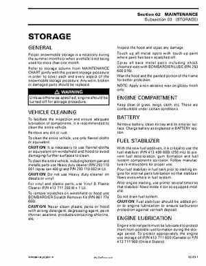 2004 Skidoo Tundra Skandic Series Service Manual, Page 61