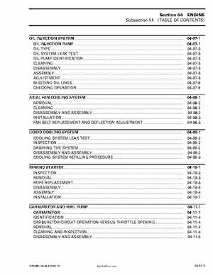 2004 Skidoo Tundra Skandic Series Service Manual, Page 108