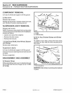 2004 Skidoo Tundra Skandic Series Service Manual, Page 354