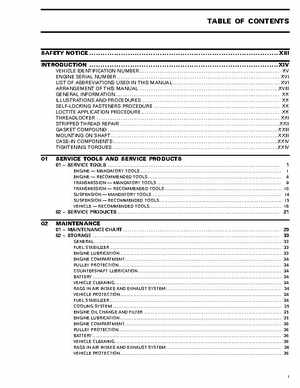 2004 Skidoo ZX Series Service Manual, Page 4