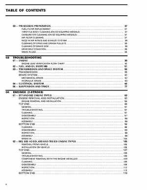 2004 Skidoo ZX Series Service Manual, Page 5