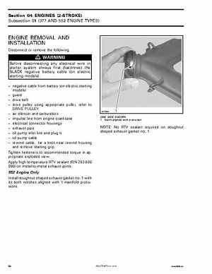 2004 Skidoo ZX Series Service Manual, Page 108