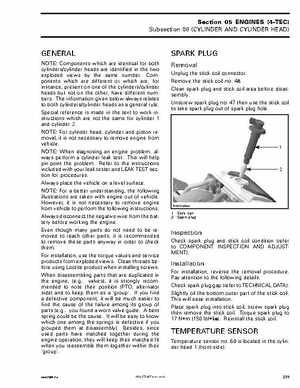 2004 Skidoo ZX Series Service Manual, Page 258