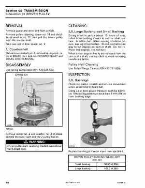 2004 Skidoo ZX Series Service Manual, Page 402