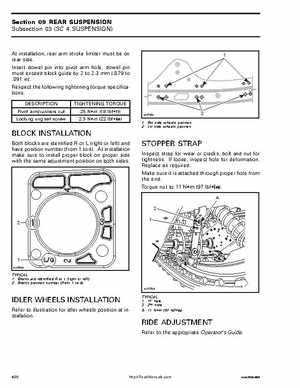 2005 Ski-Doo REV Series Shop Manual, Page 425