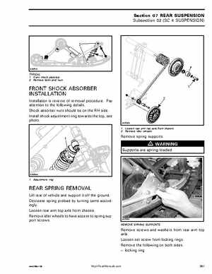 2005 Ski-Doo RT Series Shop Manual, Page 271