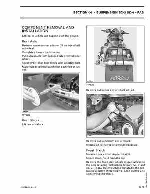 2005 Ski-Doo Racing Handbook, Page 97