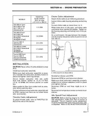 2005 Ski-Doo Racing Handbook, Page 167