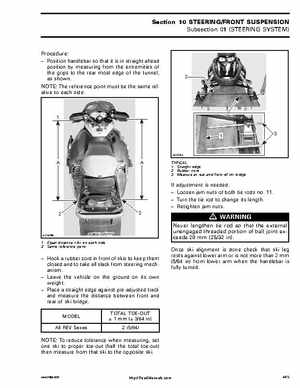 2006 Ski Doo REV Service Shop Manual, Page 446