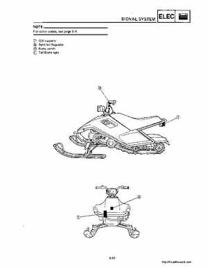 1988-1991 Yamaha Sno Scoot SV 80/E Snowmobile Service Manual, Page 187