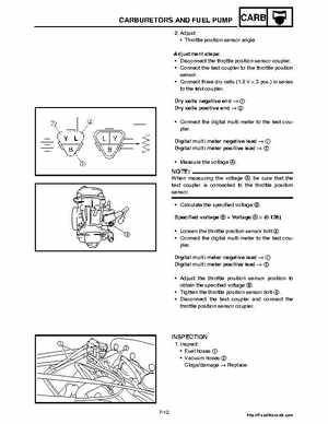 2006-2008 Yamaha RS, Vector, Rage Factory Service Manual, Page 300