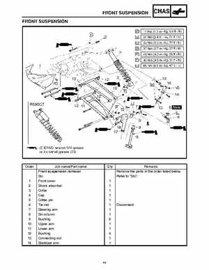 2006-2008 Yamaha RS, Vector, Rage Factory Service Manual, Page 461