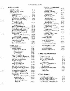 OMC Stern Drives And Motors 1964-1986 Repair Manual., Page 4